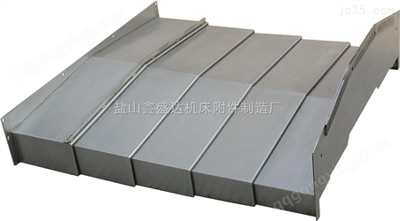 厂专业生产广东东莞机床机械伸缩式钢板防护罩