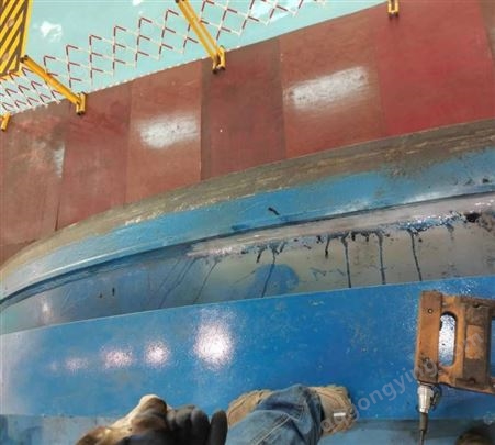 水电机组检修转轮室闸门焊缝轴承超声波第三方无损检测探伤